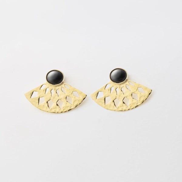 Pendientes Abanico - Pendientes Artesales - Li Jewels - Joyas de Diseño